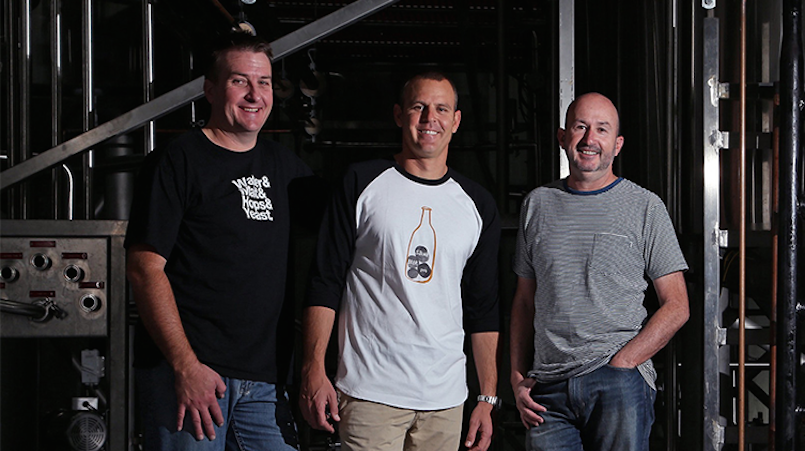 Fermentum founders Jamie Cook, Brad Rogers and Ross Jurisich.