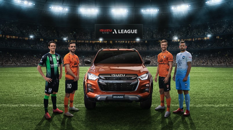 A league and isuzu join forces in naming rights partnership