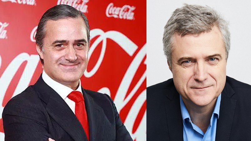 Coca-Cola's Manuel Arroyo and WPP's Mark Read