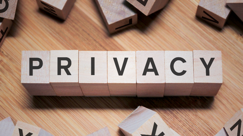 privacy stock image